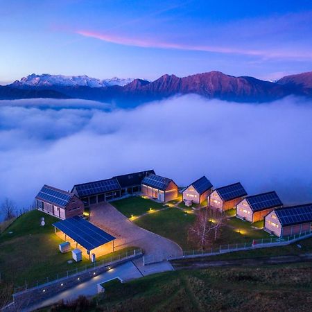 Nebesa Chalets Kobarid Exteriér fotografie