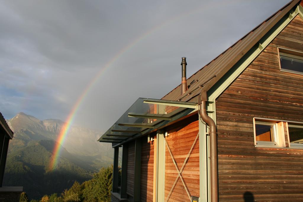 Nebesa Chalets Kobarid Exteriér fotografie