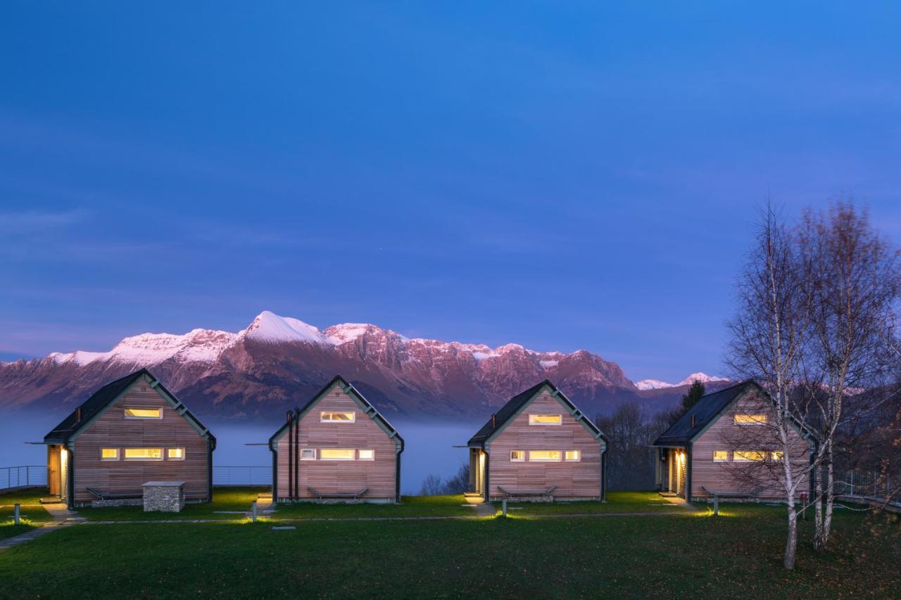 Nebesa Chalets Kobarid Exteriér fotografie