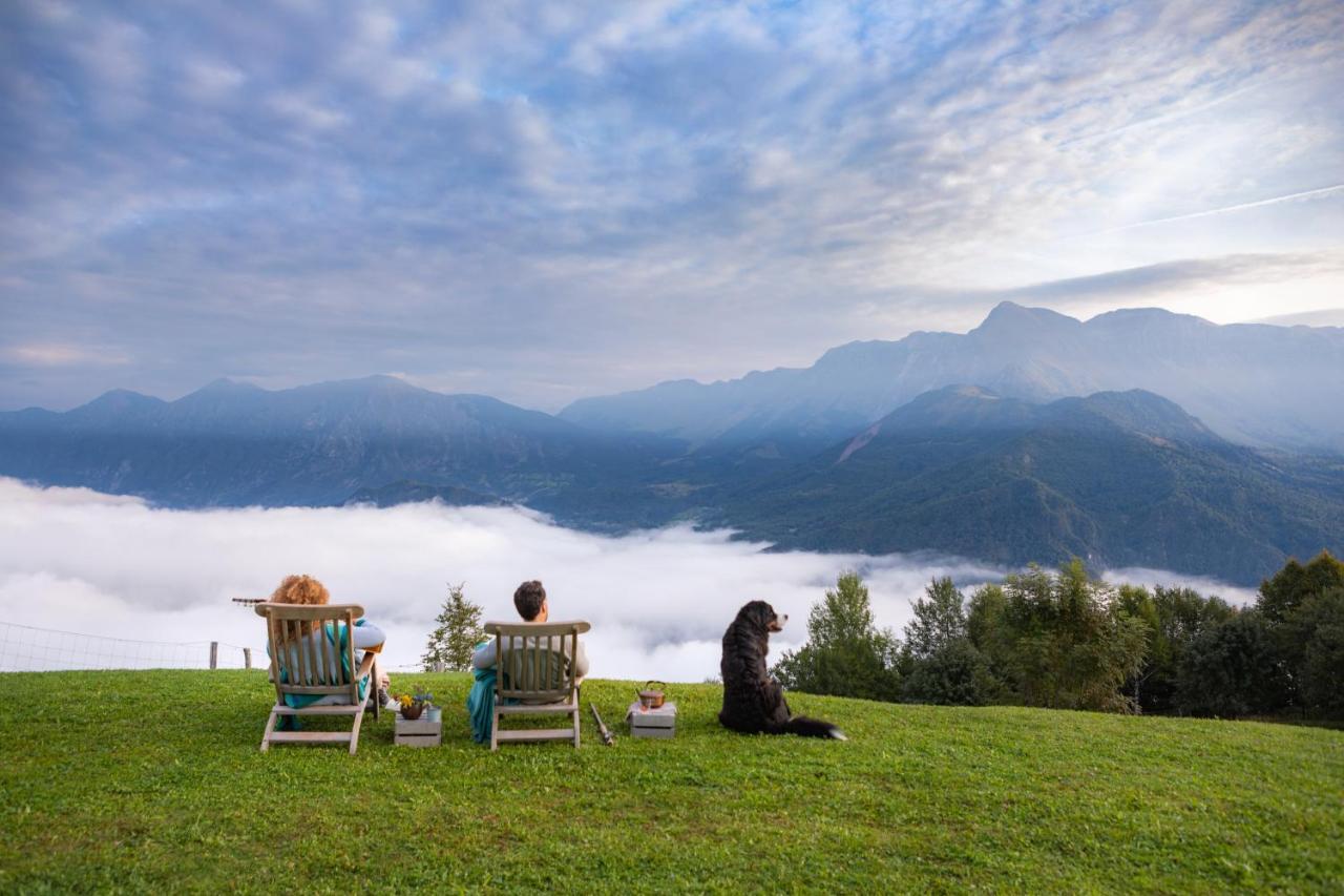 Nebesa Chalets Kobarid Exteriér fotografie