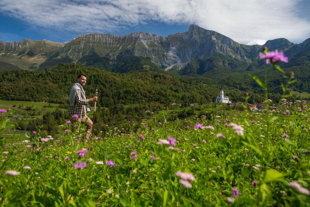Nebesa Chalets Kobarid Exteriér fotografie