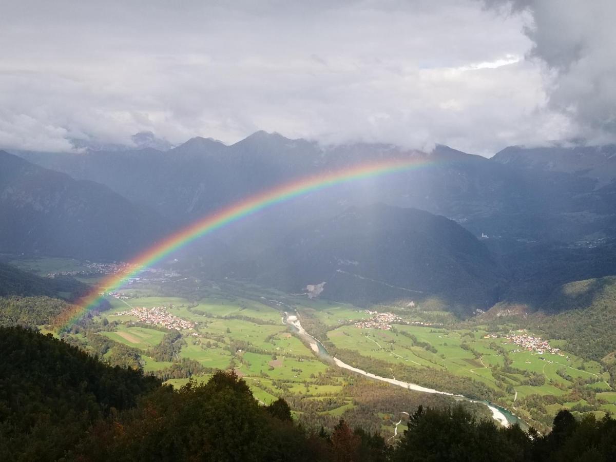 Nebesa Chalets Kobarid Exteriér fotografie